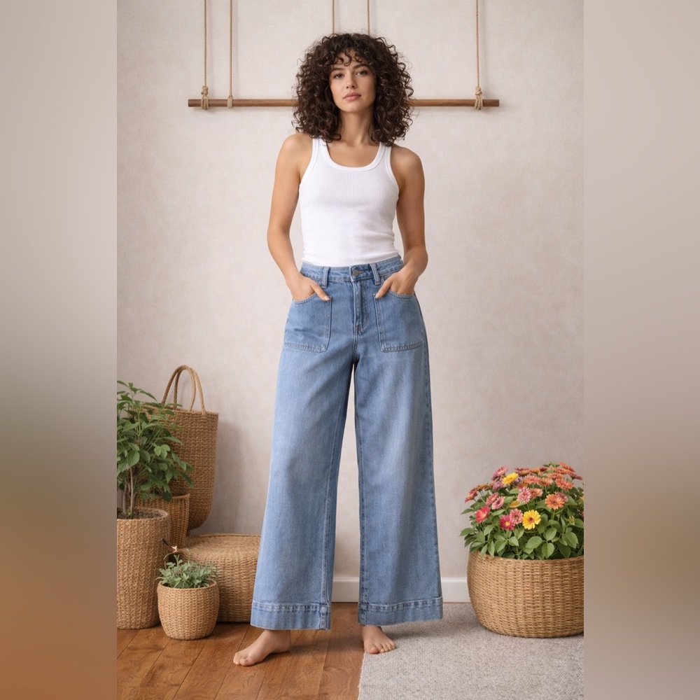 Our Republic For All Wide Leg Jeans